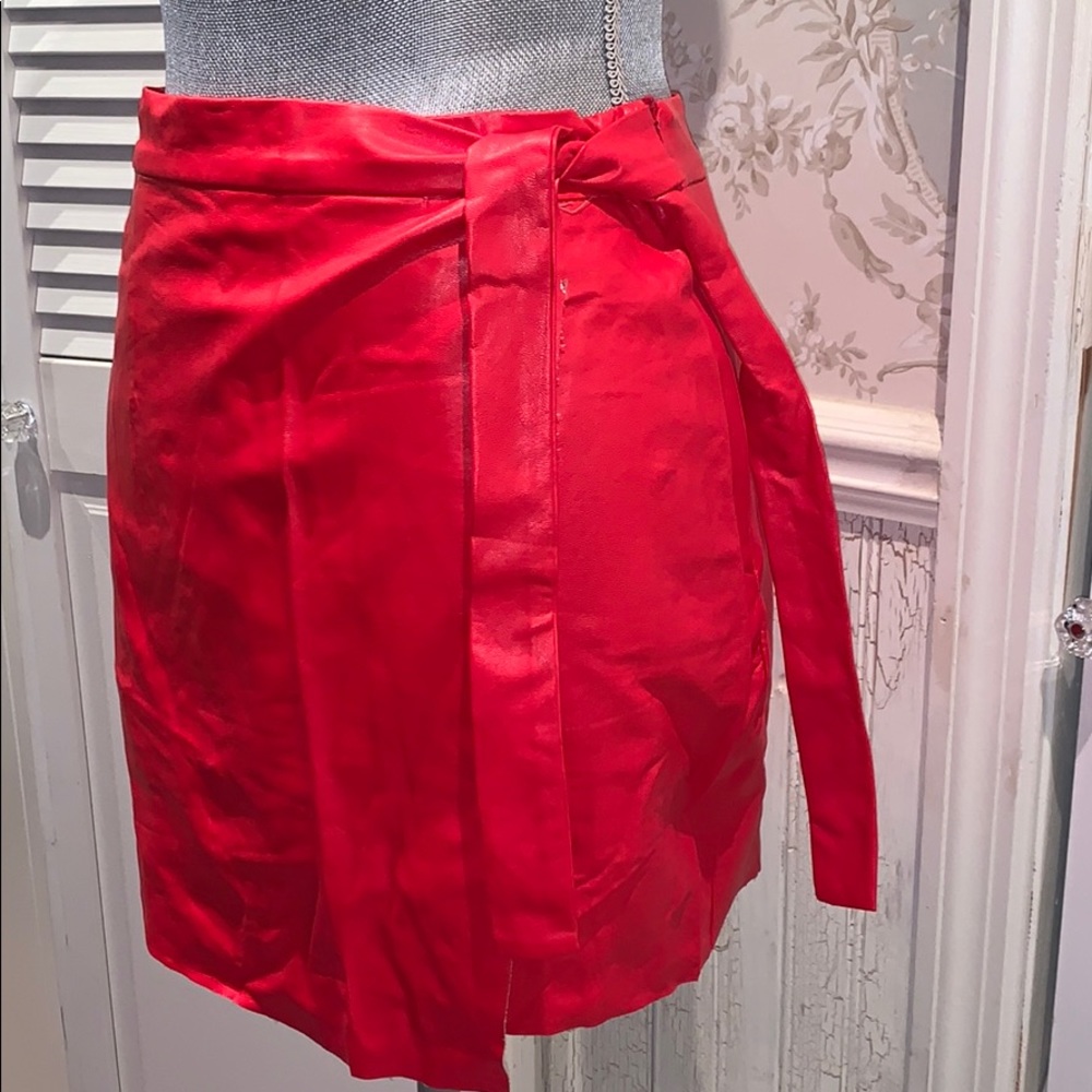 Nasty Gal Vegan Leather Skirt - Picture 3 of 5